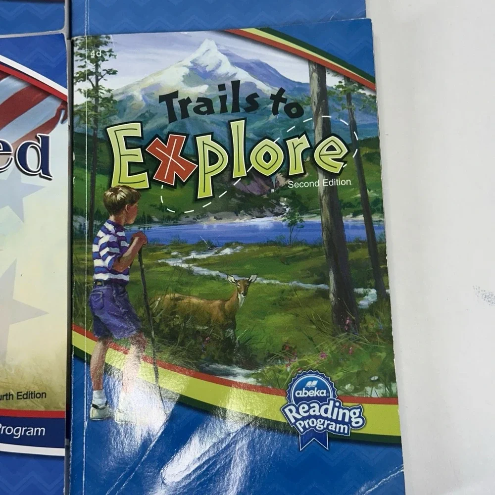 A Beka Reading Program 4TH GRADE Lot of 4 books ABEKA READING English Homeschool